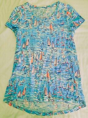 EIC Lilly Pulitzer Boatylicious T-Shirt Women's XXS